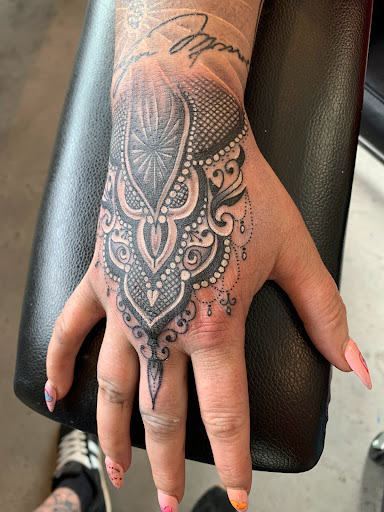 Explore temple tattoo ideas, creative tattoo ideas in Great Falls, available at Alpha Tattoos & Piercings