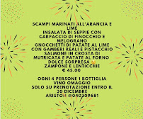 Ariston Ristorante Pizzeria Bar à Trieste carte