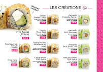 Restaurant de sushis Sushic à Paris (la carte)