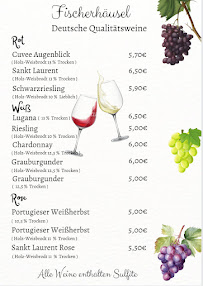 Menu du Restaurant zum Fischerhäusel Ladenburg à Ladenburg