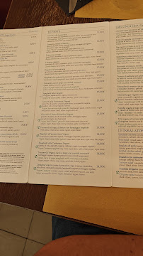 Origano Trevi à Rome menu