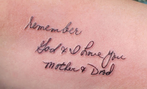 Explore gf name tattoo ideas, creative tattoo ideas in Saint Petersburg, available at Mad Beach Ink