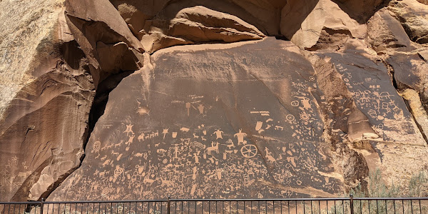 Newspaper Rock State Historical Monument