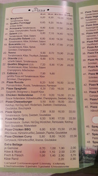 La Cabane - Restaurant & Pizzeria à Belgern-Schildau menu