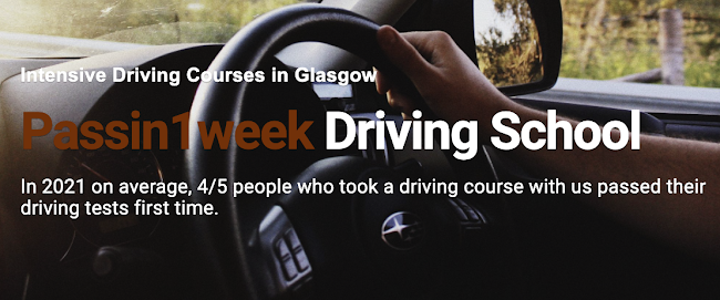 Passin1week - Intensive Driving Course Specialist Glasgow - Glasgow