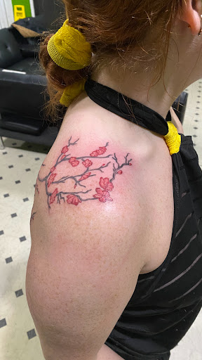 Explore purple heart tattoo ideas, creative tattoo ideas in Evansville, available at Ink Therapy 101