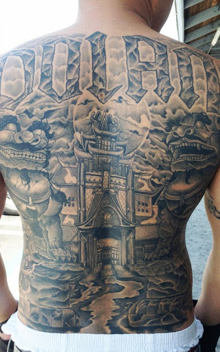 Explore family sleeve tattoo ideas for males, creative tattoo ideas in Garden Grove, available at Element Tattoo Supply