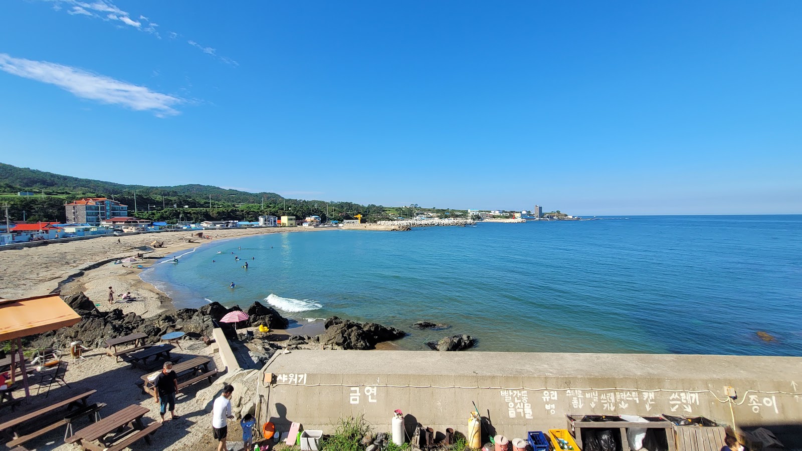 Foto von Hajeong Sandy Beach annehmlichkeitenbereich