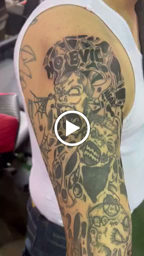 Explore large tattoo ideas, creative tattoo ideas in Roscoe, available at Skin Deep Studio Body Art & Beauty