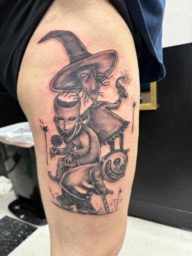 Explore fishing hook tattoo ideas, creative tattoo ideas in Lawton, available at Impact Ink Tattoo Studios