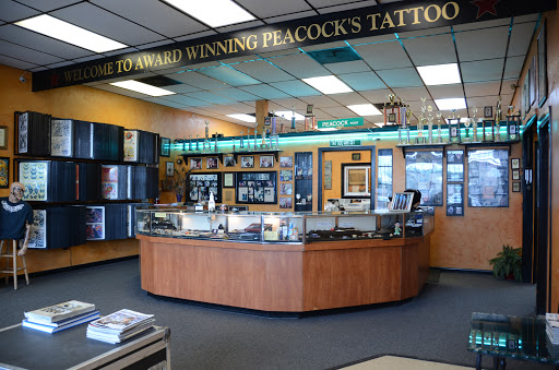 Tattoo Shop «Peacocks Tattoo», reviews and photos, 11233 Beach Blvd, Jacksonville, FL 32246, USA