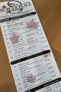 Burger.Place à Stuttgart menu