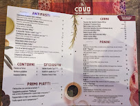 Menu / carte de Il Covo Braceria à Termoli