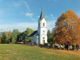 Evangelický kostel,hřbitov