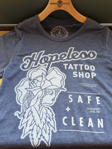 Tattoo Shop «Hopeless Ink Tattoo & Piercing», reviews and photos, 2308 Main St, Vancouver, WA 98660, USA