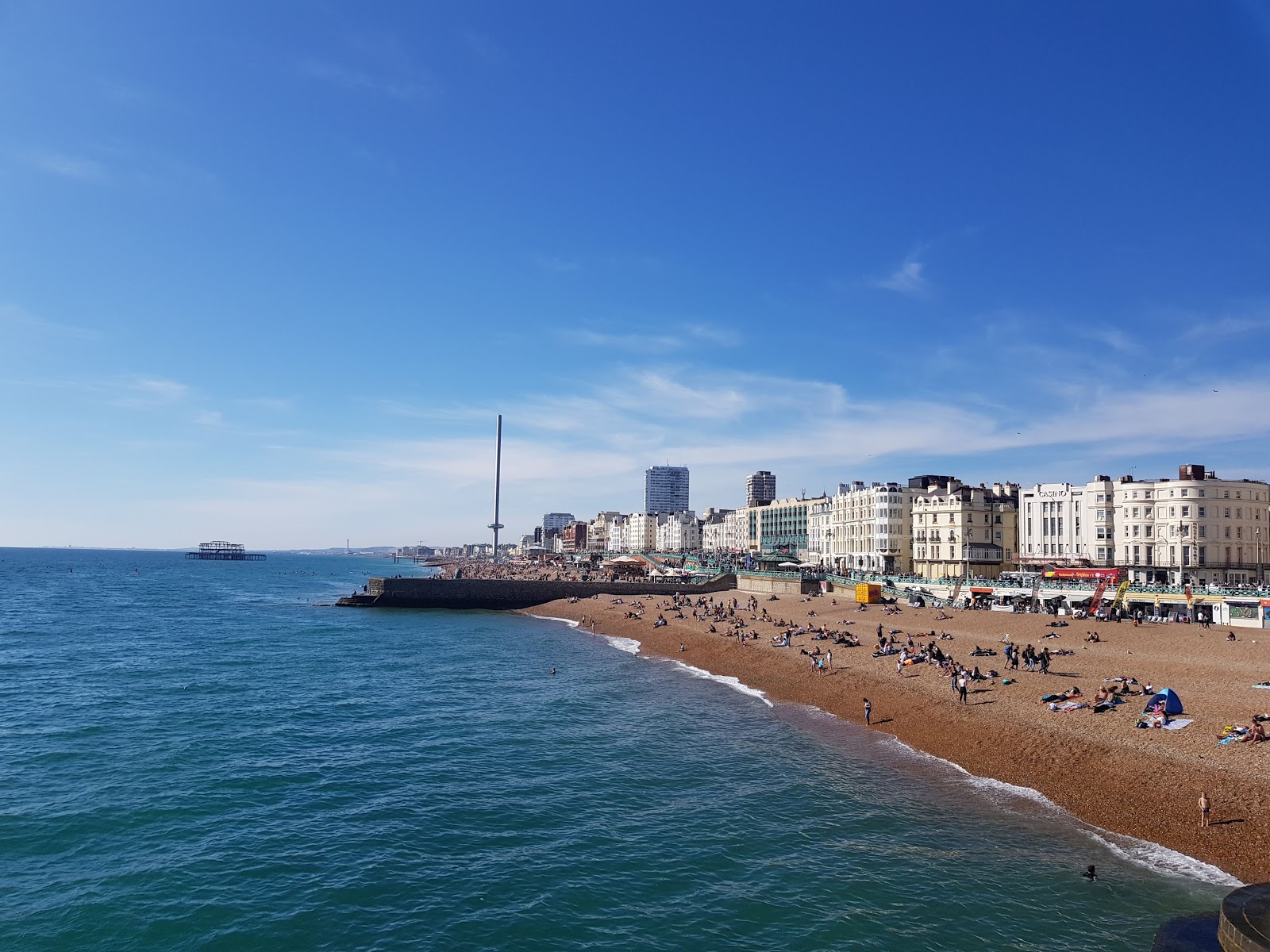 Fotografie cu Brighton beach zonele de facilități