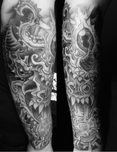 Explore jose tattoo ideas, creative tattoo ideas in Swannanoa, available at Iron Wolves Tattoo