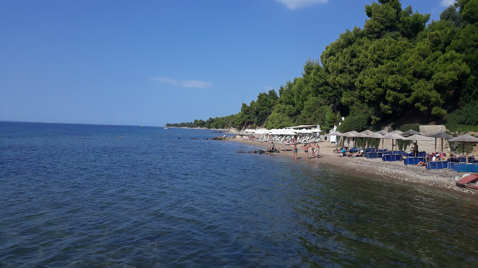 Photo de Metamorfossi beach avec un niveau de propreté de sale