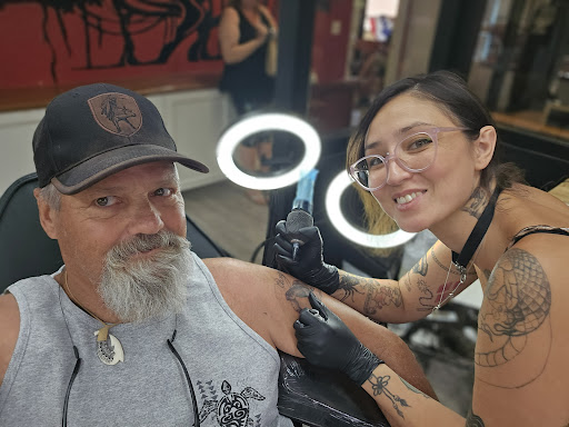 Explore forearm arrow tattoo ideas, creative tattoo ideas in Lahaina, available at Banyan Tree Tattoo