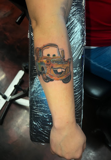 Explore tattoo on shoulder ideas, creative tattoo ideas in Silver City, available at Independent Ink Tattoo