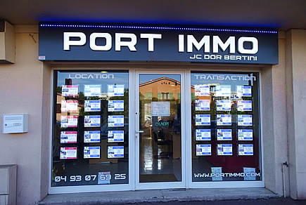 Agence Port Immo à Cagnes-sur-Mer