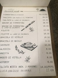 Restaurant italien Trattoria Damì à Sassoleone (la carte)