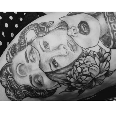 Explore lilac tattoo ideas, creative tattoo ideas in Seattle, available at Good Times Tattoo