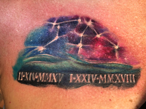 Explore lower abdominal tattoo ideas, creative tattoo ideas in Greenfield, available at Tattoos In Time Studio