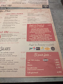 Restaurant français La Tonnelle à Maurepas - menu / carte