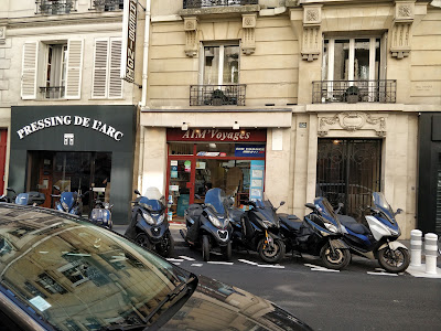 Pressing de l’arc à Paris