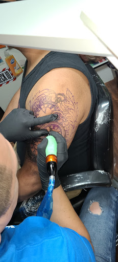 Explore middle arm tattoo ideas, creative tattoo ideas in Los Angeles, available at Inkdres Art Studio