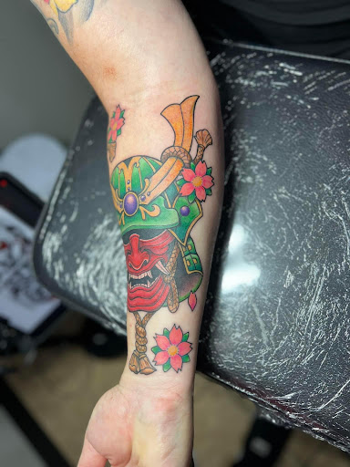 Explore seashell tattoo ideas, creative tattoo ideas in Warner Robins, available at Untold Pain Tattoo Studio