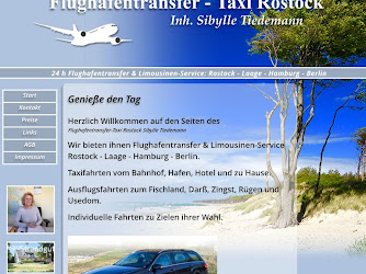 Flughafentransfer-Taxi-Rostock Sibylle Tiedemann
