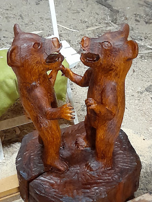 Sculpture sucho à Pouques-Lormes