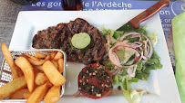 Steak du Restaurant français Auberge du Pont d'Arc à Vallon-Pont-d'Arc - n°4