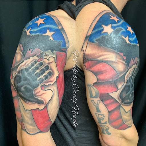 Explore usmc tattoo ideas, creative tattoo ideas in San Tan Valley, available at Frontier Tattoo Company