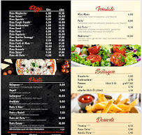 Menu / carte de Pizza del Porto à Nuremberg