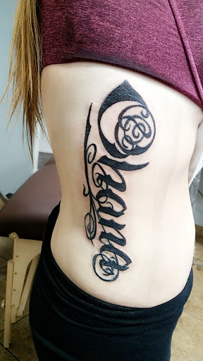 Explore aztec tattoo ideas for men, creative tattoo ideas in Glendale, available at Light Heart Tattoo