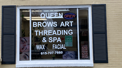 Queen eyebrows threading&spa at downtown Nashville Tennessee