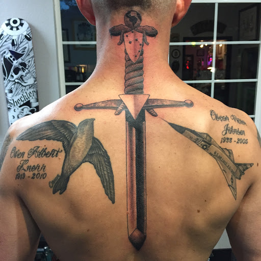 Explore killmonger tattoo ideas, creative tattoo ideas in Reno, available at Aces Tattoo