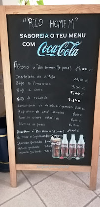Carte du Rio Homem - Restaurante, Alojamento & Catering à Terras de Bouro