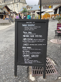 Menu / carte de ORGANIC épicerie petite restauration à Chamonix-Mont-Blanc