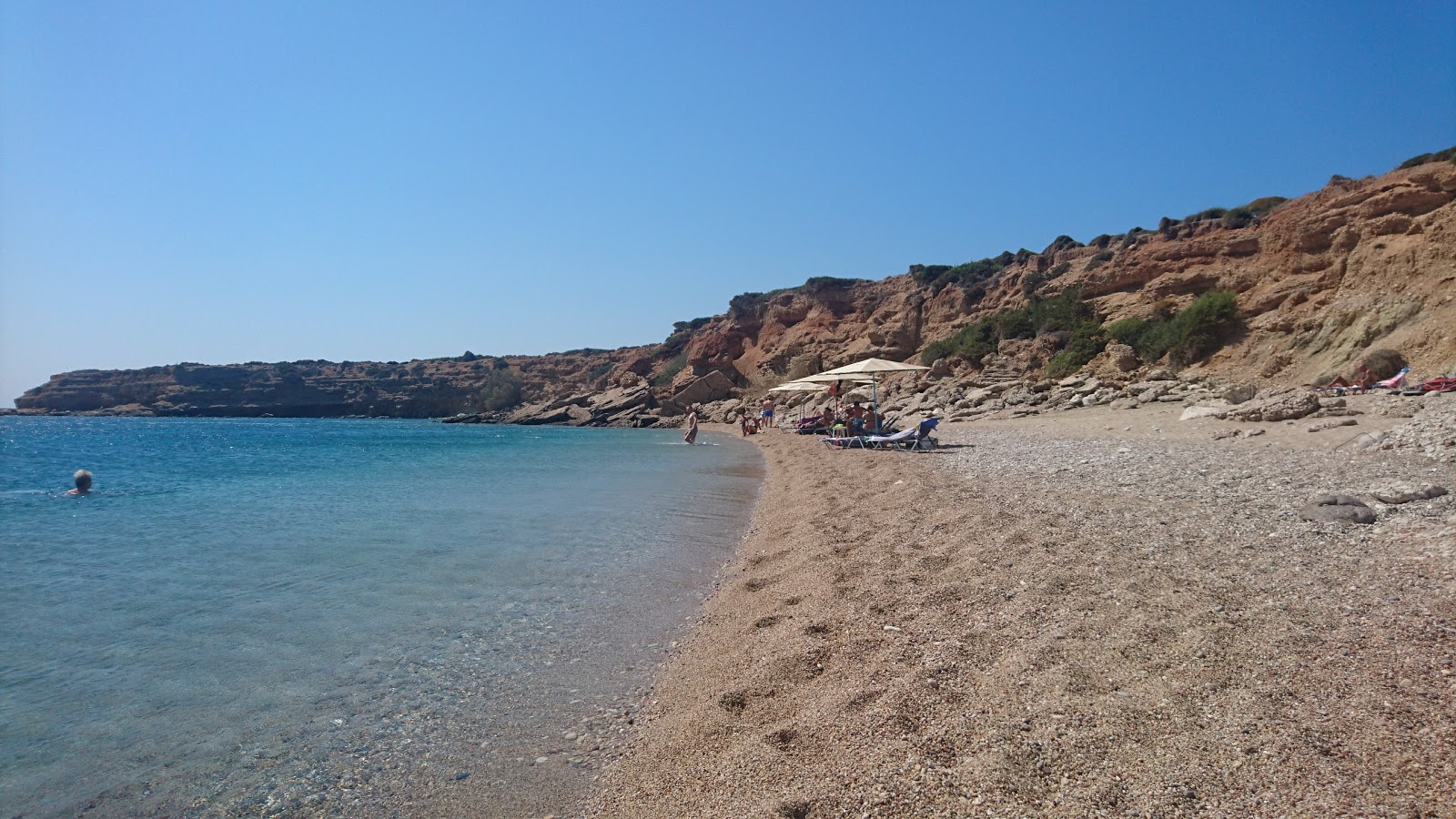 Foto von Paralia Christou Pigadi befindet sich in natürlicher umgebung