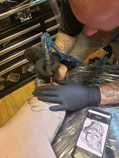 Tattoo Shop «Aasylum Tattoo», reviews and photos, 6604 Seawall Blvd, Galveston, TX 77550, USA