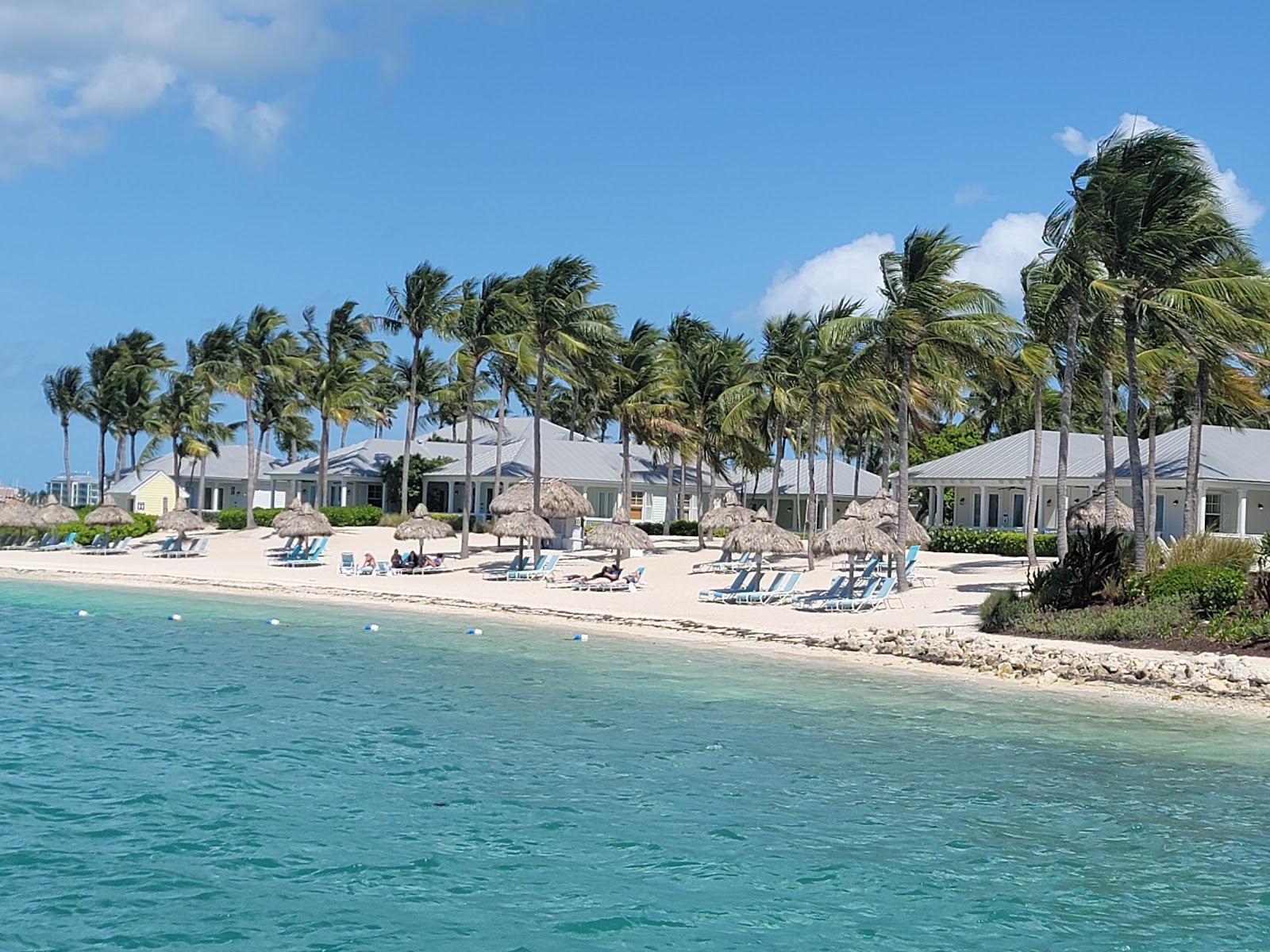 Foto van Strand van Sunset Key met turquoise puur water oppervlakte