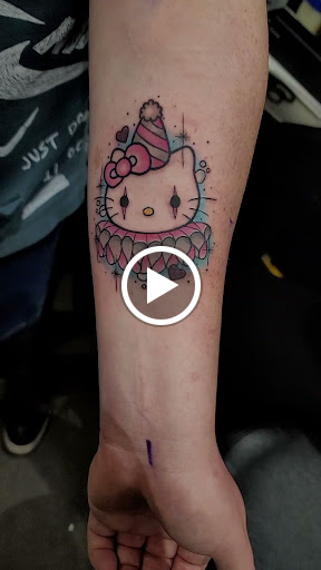 Explore ghostface tattoo ideas, creative tattoo ideas in Hillsboro, available at Reflections Art Gallery and Studio