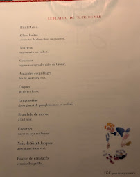 Restaurant de fruits de mer Restaurant Gaya à Paris - menu / carte