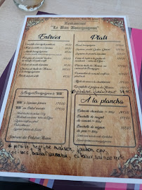 Restaurant Le Ban Bourguignon à Commarin (la carte)