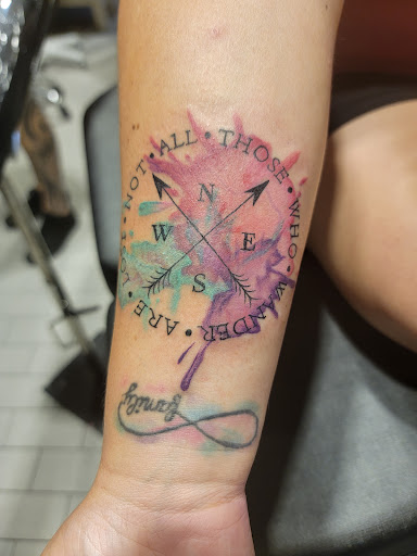 Explore sunscreen tattoo ideas, creative tattoo ideas in Cape Coral, available at South of Heaven Tattoo