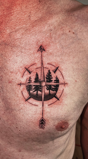 Explore group tattoo ideas for 4, creative tattoo ideas in Burley, available at Fine Line Ink